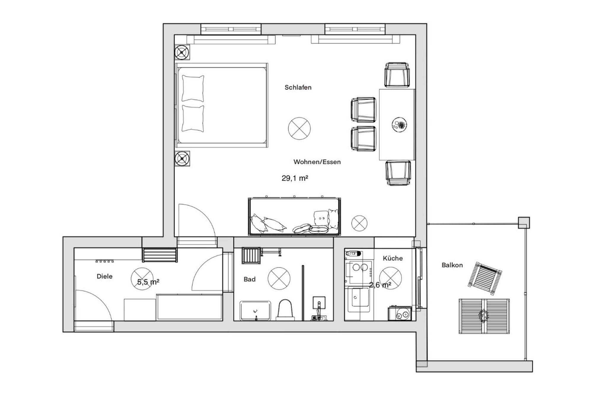Pineapple Apartments Studio-Apartment Am Zwinger Dresden Eksteriør bilde